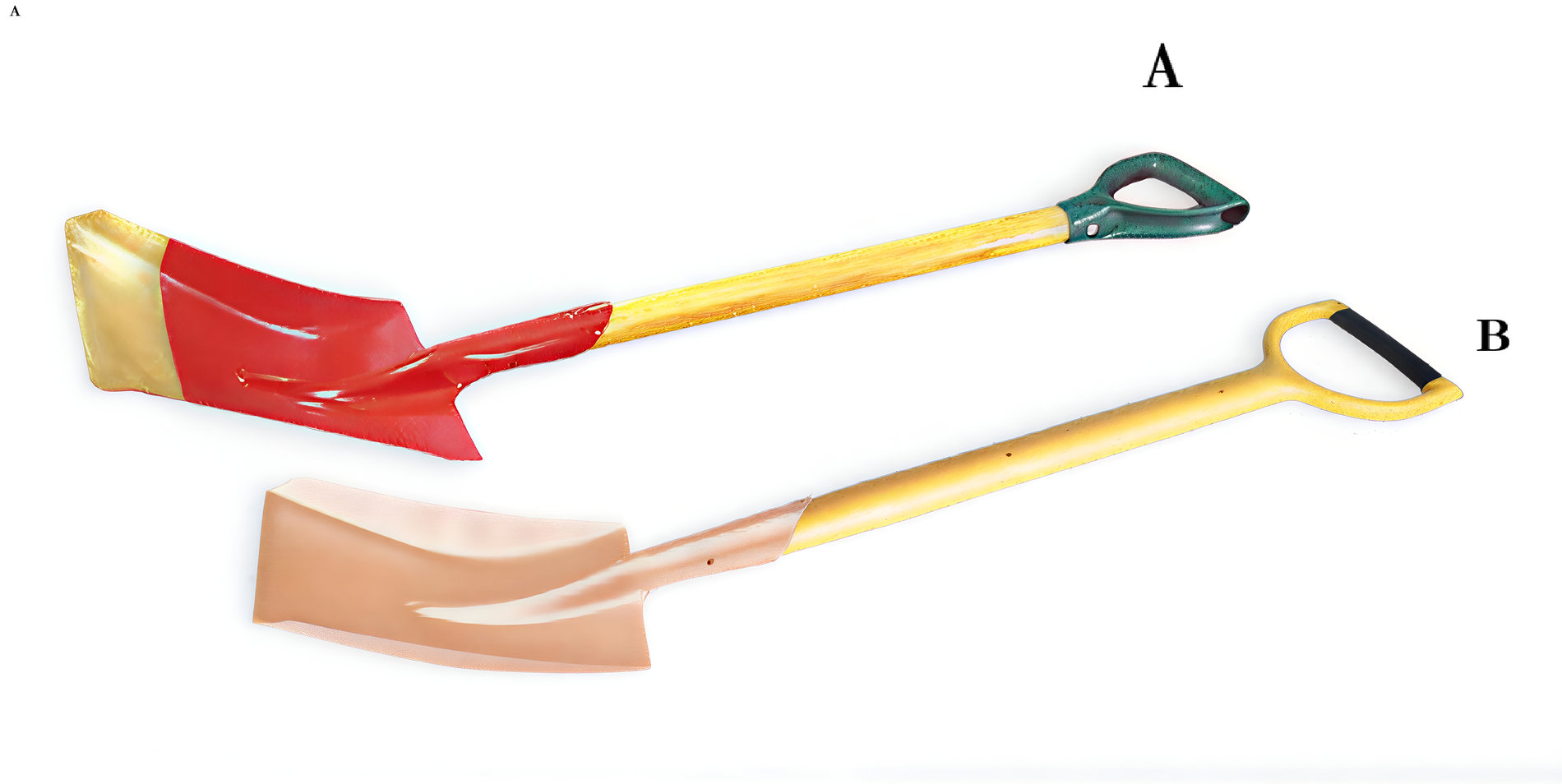 Лопата совковая (исп.B), искробезопасный сплав BeCu 198-1002, HORTZ