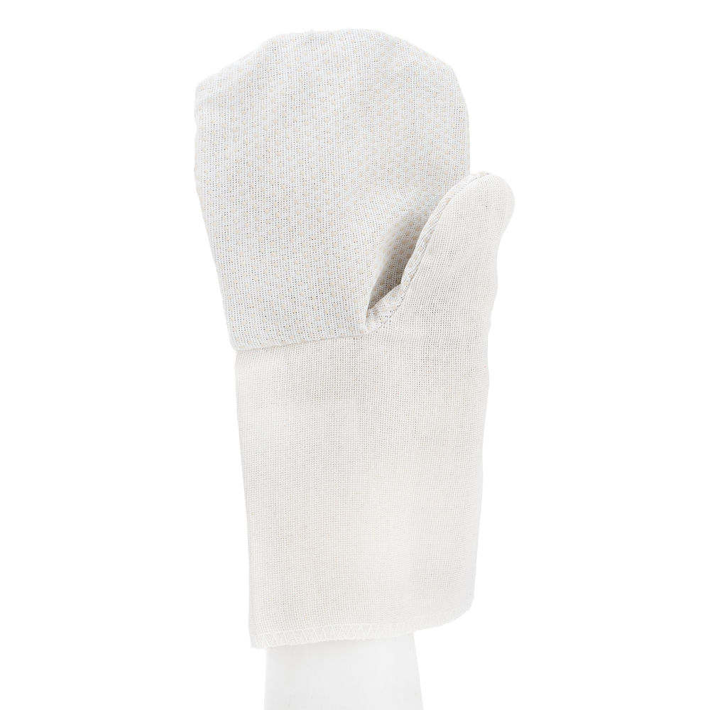 Рукавицы х/б с наладонником из ПВХ, 1 размер Сибртех (68145)