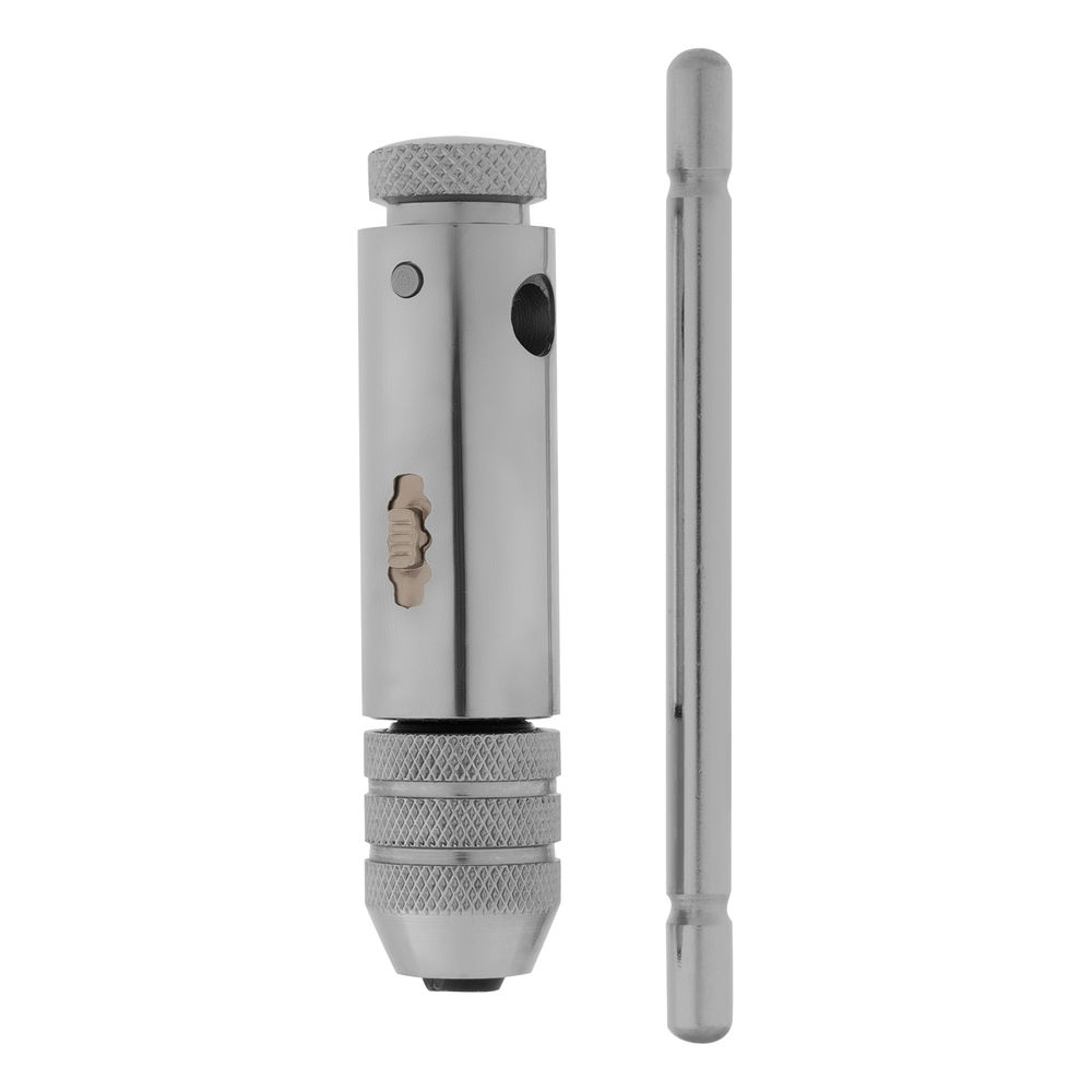 Вороток для метчиков М3-М8, хромированный, с трещоткой Matrix