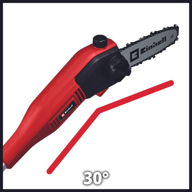Высоторез электрический Einhell GC-EC 7520 T, 750Вт,цепной,шина 200мм,тел.штанга 1.78-2.57м,бак100мл (4501240)