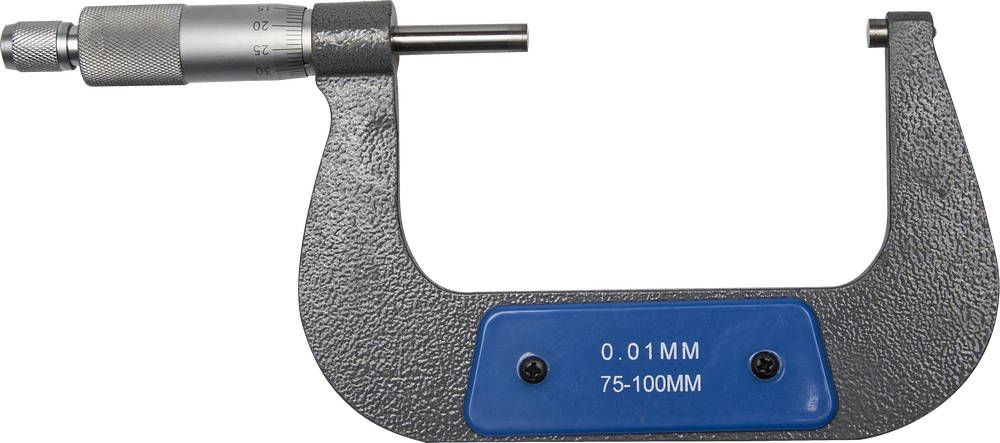 ЗУБР МК 100, 75 - 100 мм, гладкий механический микрометр (34480-100_z01)