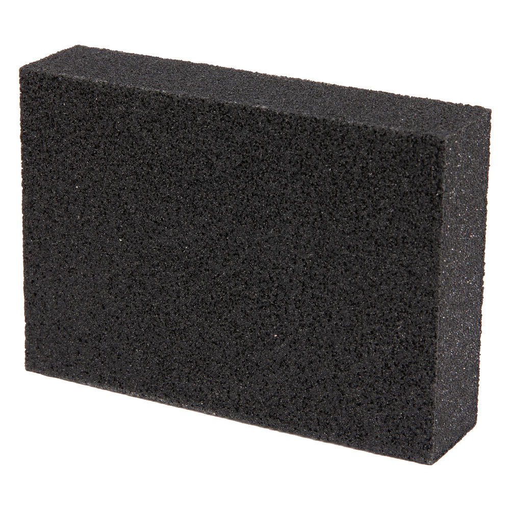 Губка для шлифования, 100 х 70 х 25 мм, средняя жесткость, P 100, Сибртех (757017)