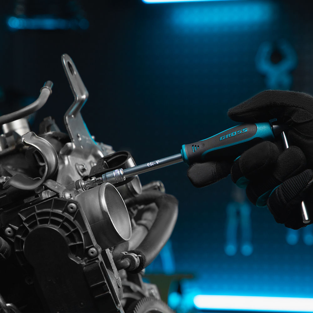 Набор инструментов, 1/4, 1/2, CrV, 120 зубьев, 78 предметов Gross