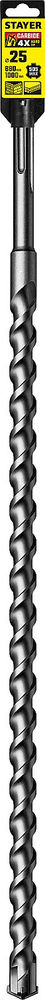 Бур SDS-max Professional Hercules-4Х STAYER 25x880/1000 мм 29370-880-25  