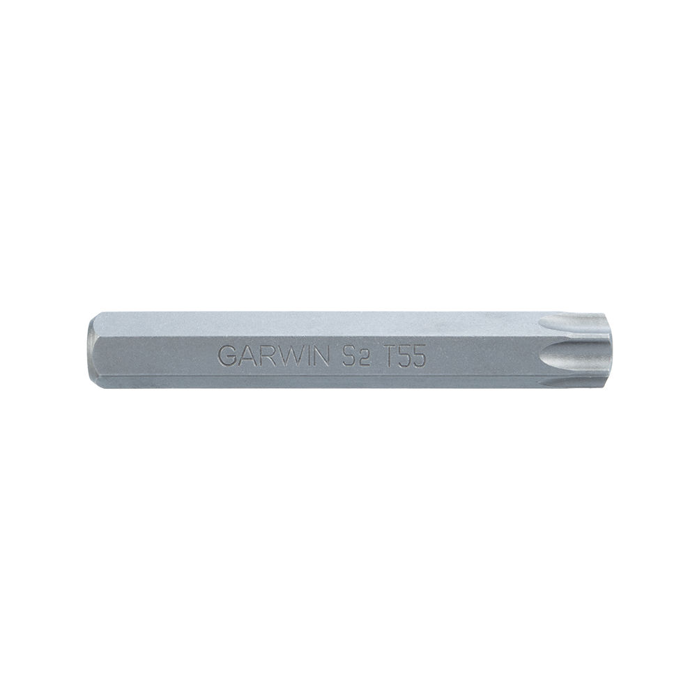 Бита, с шестигранным хвостовиком, 10 мм, T55, 75 мм, 1 шт, GARWIN PRO, 631035-T55