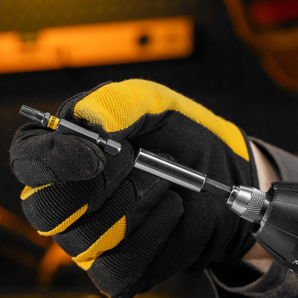 Бита TX 25х50, сталь S2, шестигранный профиль, 10 шт. Е 6,3 Denzel (11670)