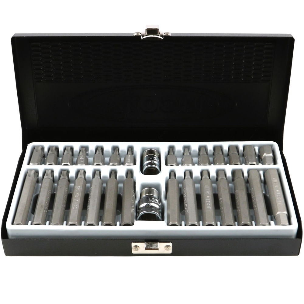 Набор бит H4-H12, T20-T55 S2, 30 пр., Licota, ABS-80009