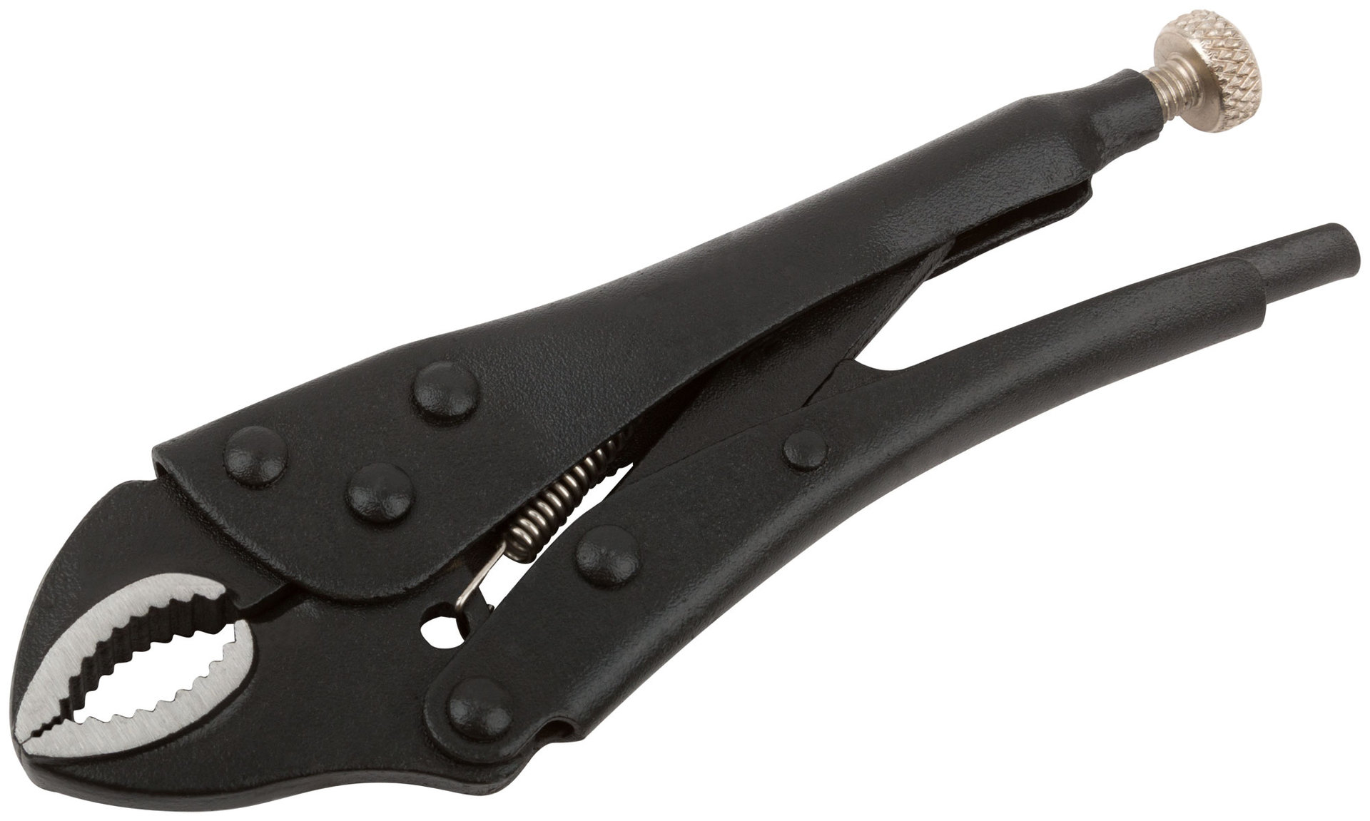 Зажим ручной с фиксатором тип WR черненый 125 мм (52711)