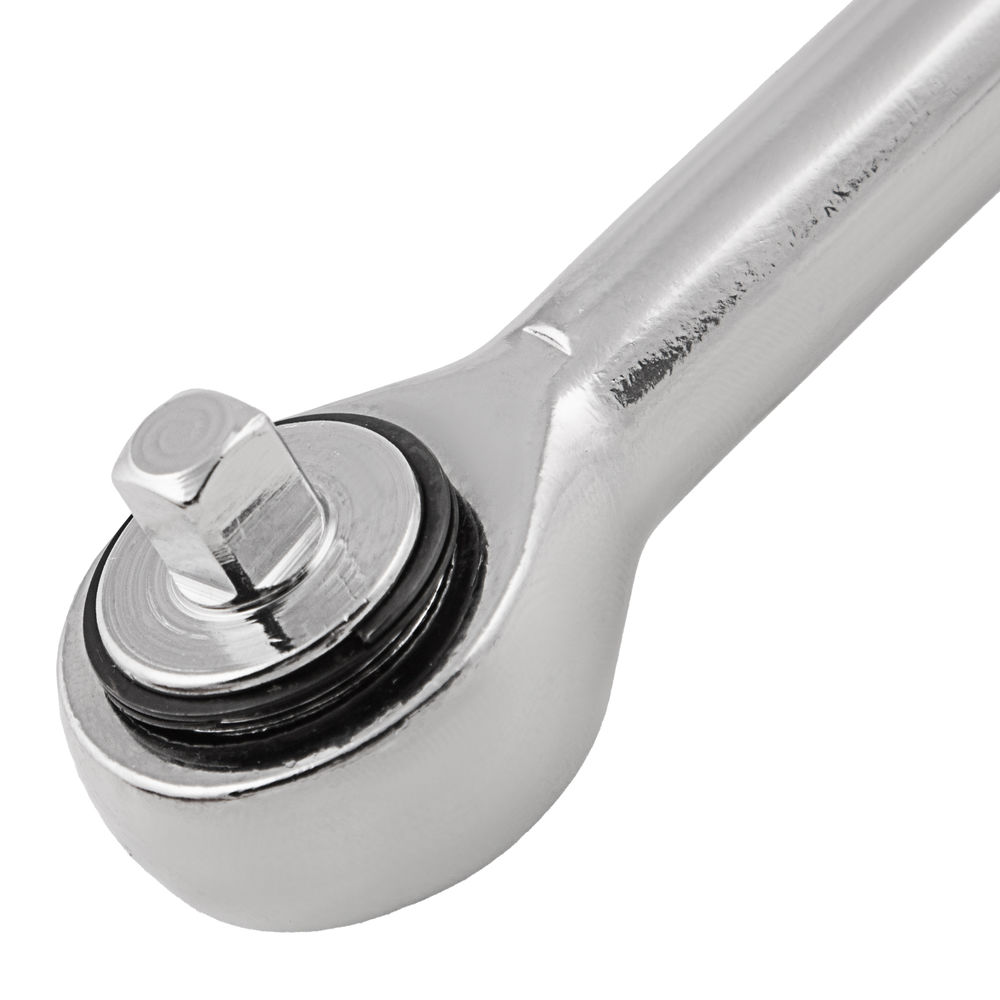 Ключ-трещотка 1/4, 45 зубьев, с переключателем, хром Sparta