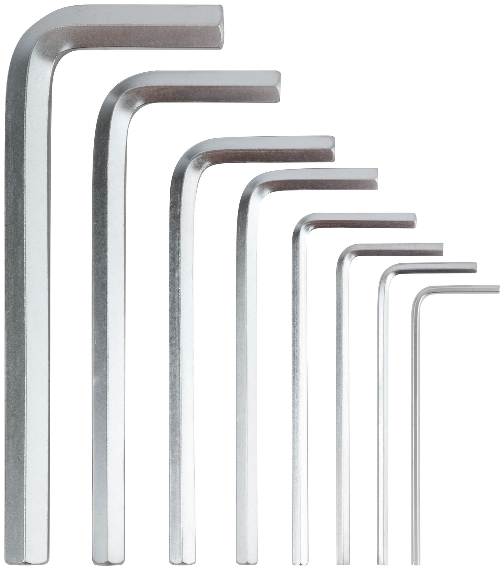 Ключи шестигранные HEX в коробочке 8 шт.( 1,5-8 мм )