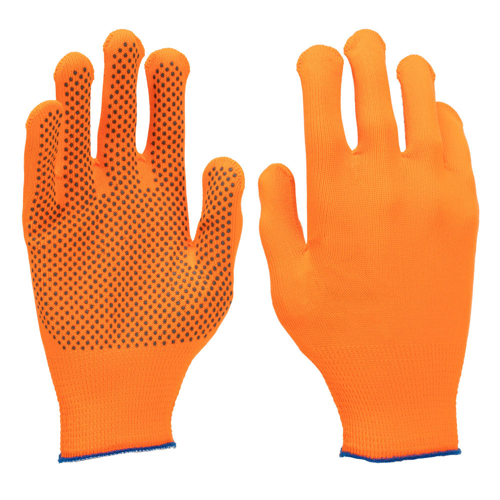 Перчатки в наборе, 5 пар, цвета в ассортименте, ПВХ точка, L, Palisad (67854)