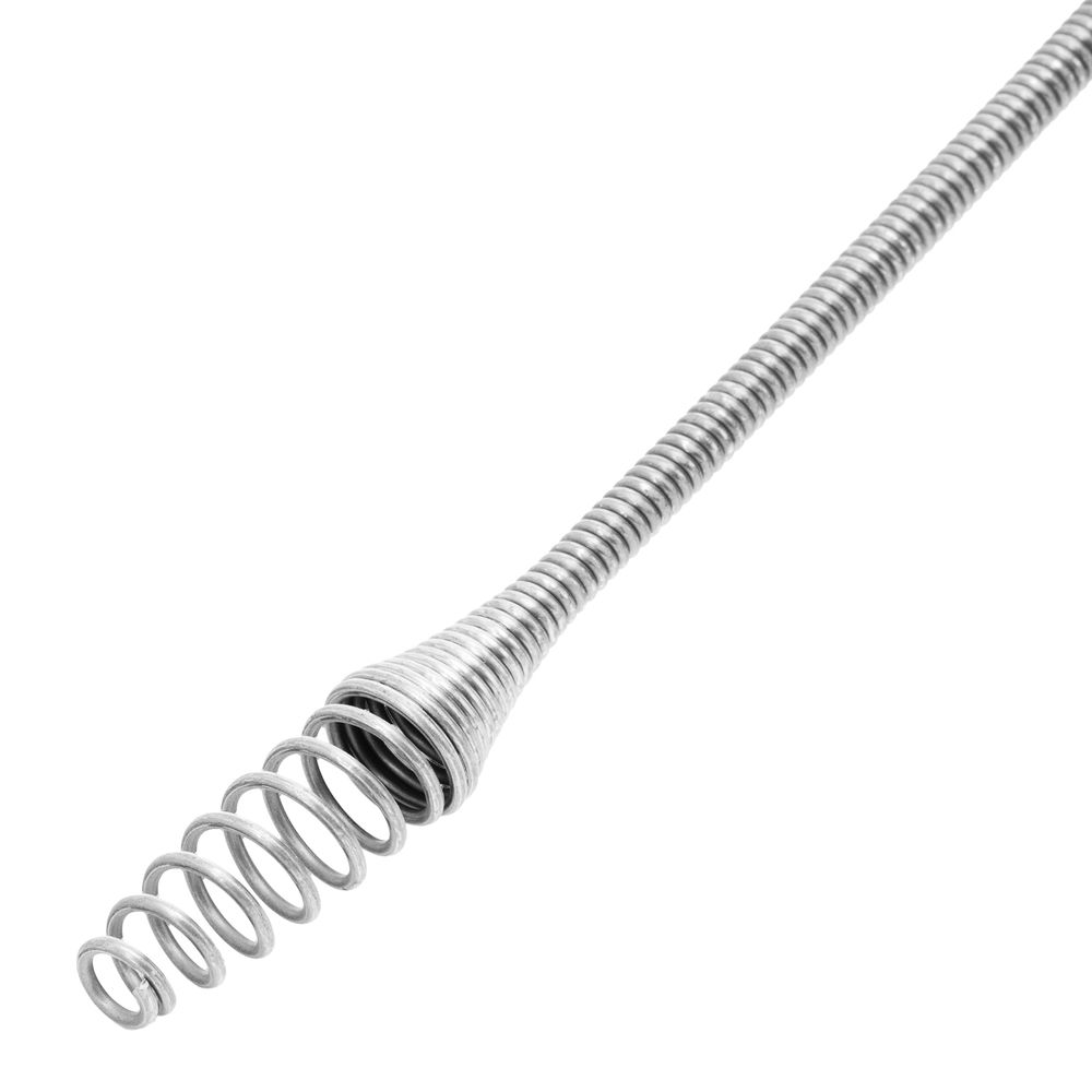 Трос для прочистки труб, L-3,3 м, D 6 мм, пластмассовый корпус Сибртех (92464)