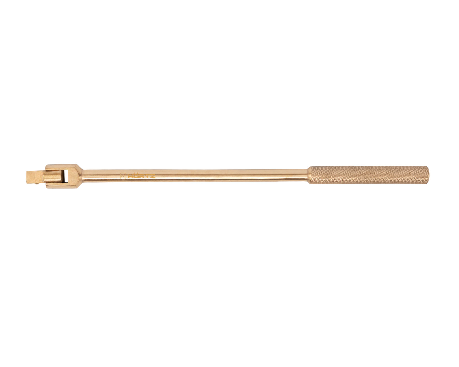 Вороток шарнирный 400 мм 1/2 искробезопасный сплав BeCu 118-1008, HORTZ