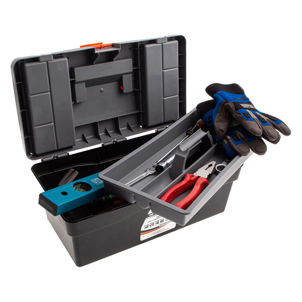 Ящик для инструмента 17, 420 х 220 х 180 мм, пластик Stels