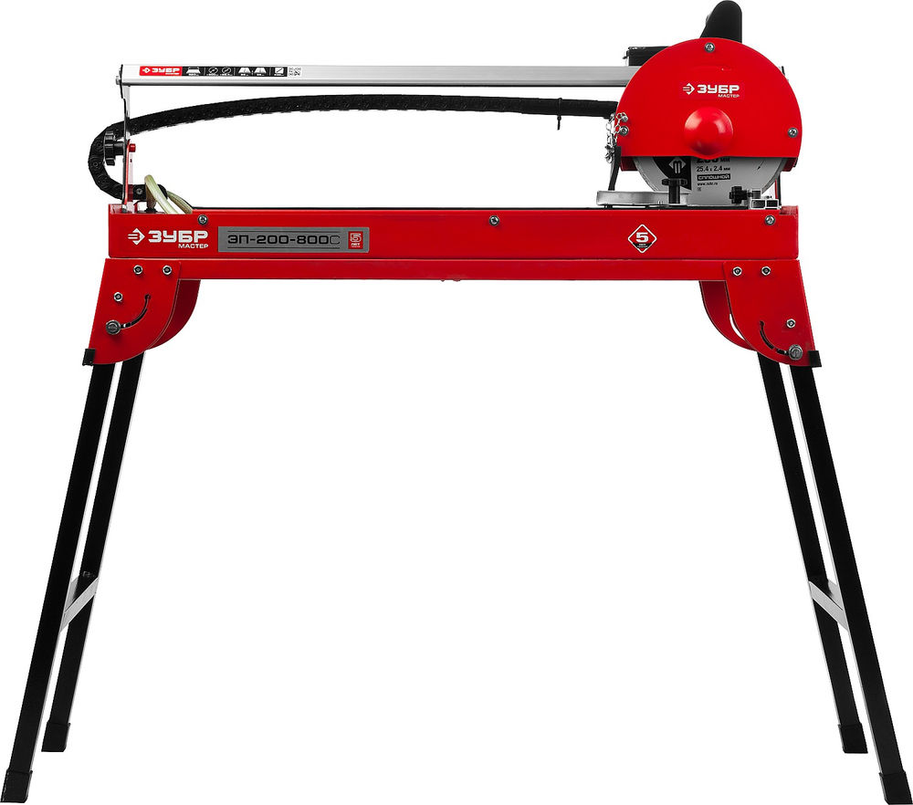 Плиткорез электрический 620 мм, d 200 мм, 800 Вт ЗУБР ЭП-200-800С