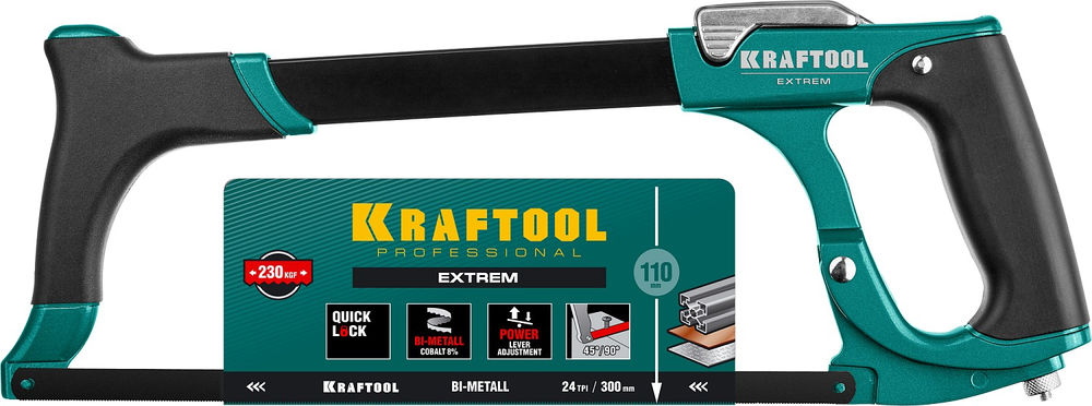 Ножовка по металлу Extrem KRAFTOOL 15802