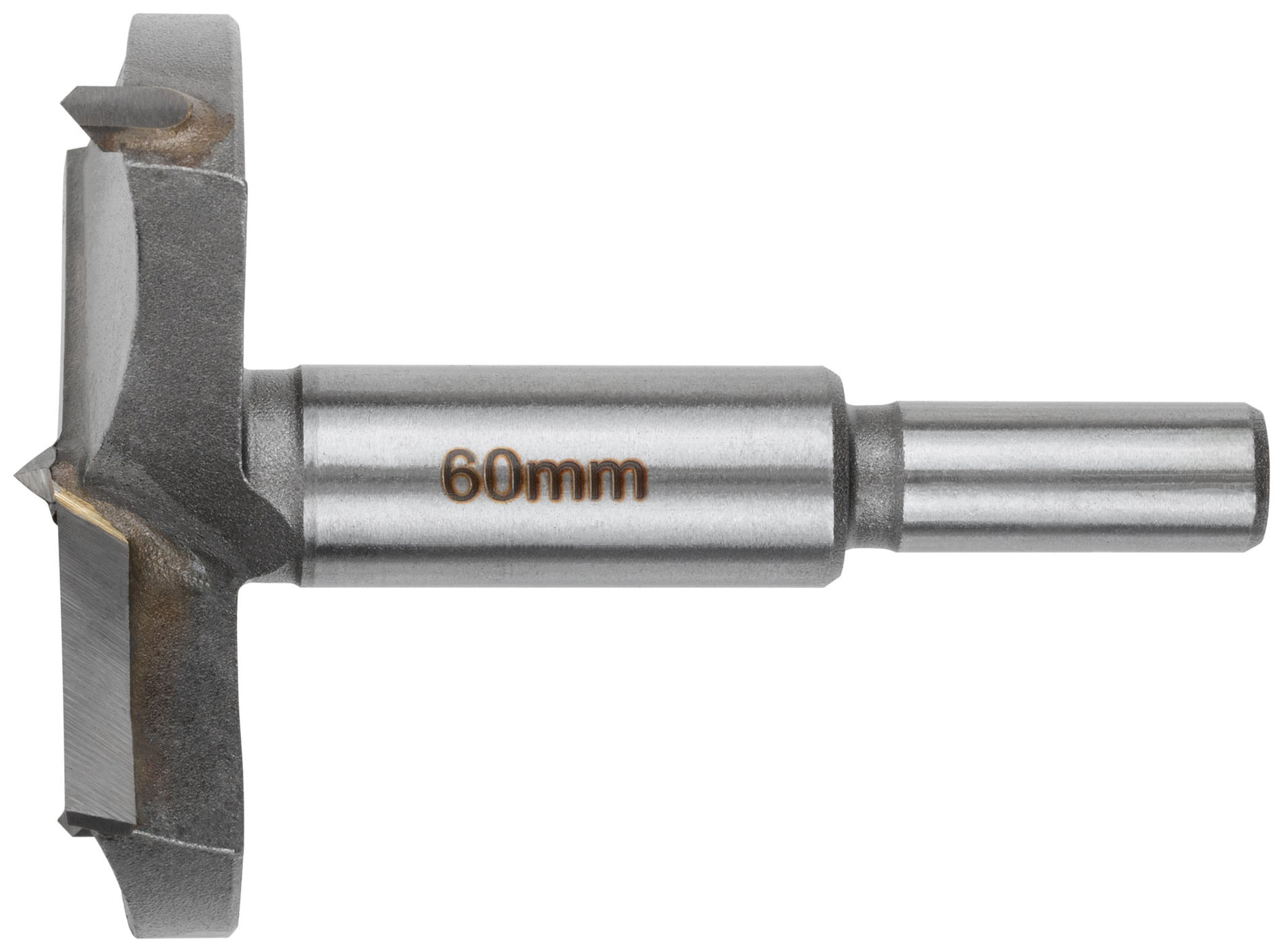 Сверло Форстнера (фреза) с карбидными вставками 60 мм (36534)