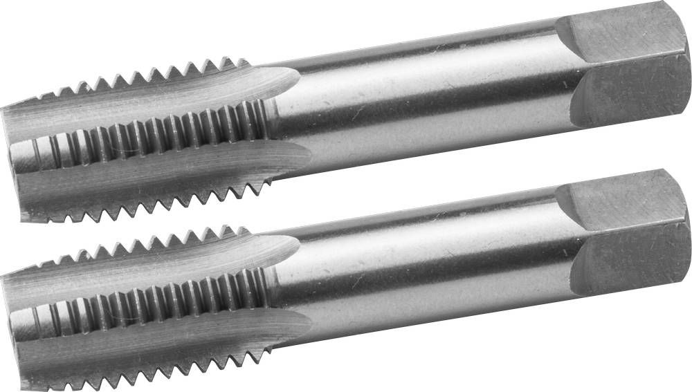 Комплект ручных метчиков сталь 9ХС ЗУБР М10 x 1.0 мм 4-28006-10-1.0-H2