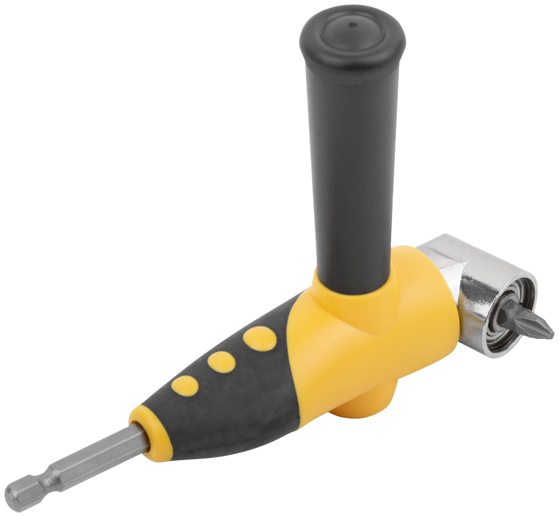 Адаптер угловой металлический прорезиненный 105 градусов (37853)