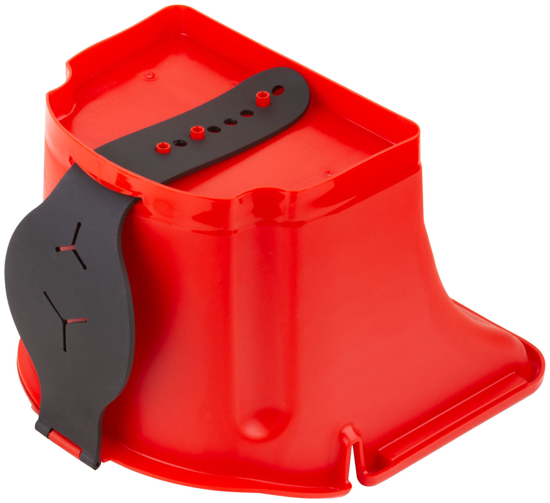 Ковш для краски 1,6 л. с фиксируемой ручкой, красный (30-1351)