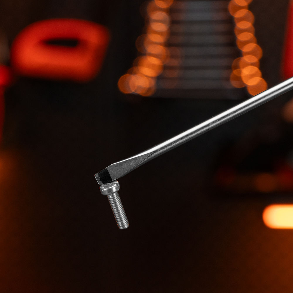 Отвертка Point, SL5 х 150 мм, CrV, двухкомпонентная рукоятка Sparta