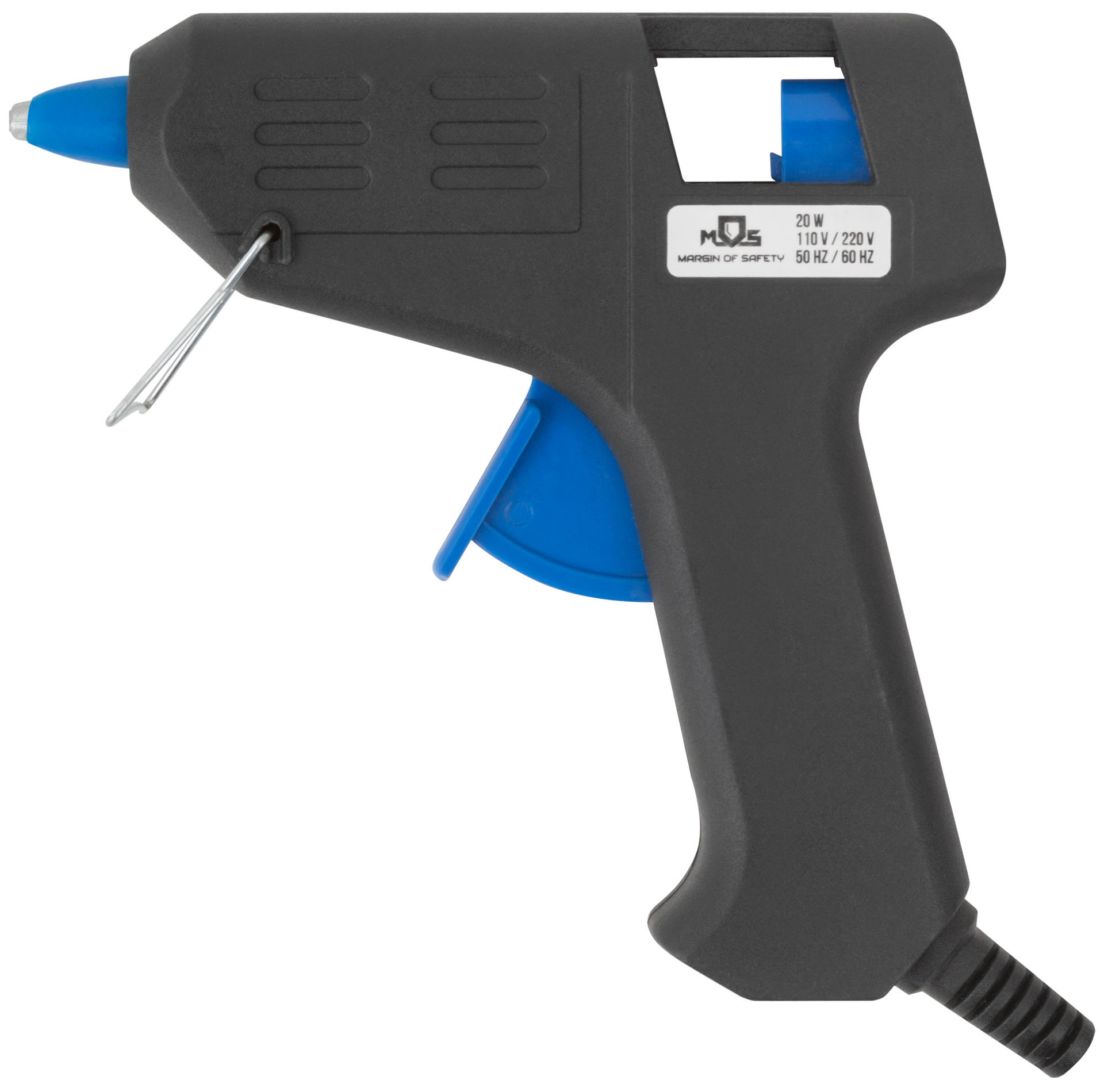 Пистолет клеевой д. 7 мм, 5 Вт ( 20 Вт ) (14321М)