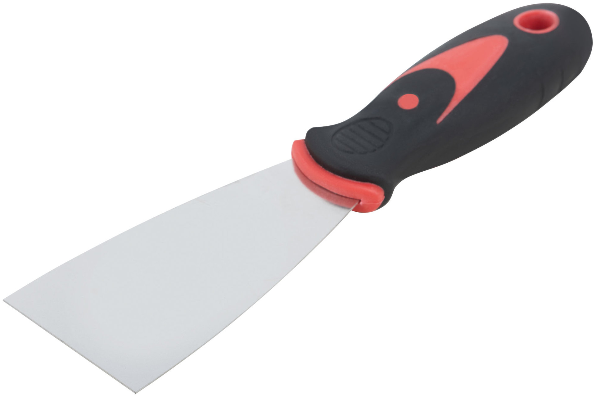 Шпатель, нерж.сталь, прорезиненная ручка 2 (50 мм) (06703)