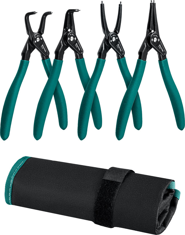 Набор съемников стопорных колец 180 мм, 4 шт KRAFTOOL 22812-H4