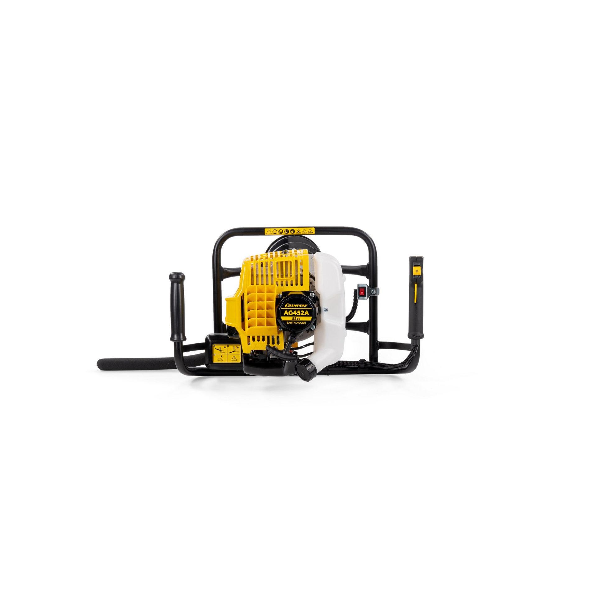 Мотобур 1,46кВт 52см? 9,4кг без шнека CHAMPION AG452A