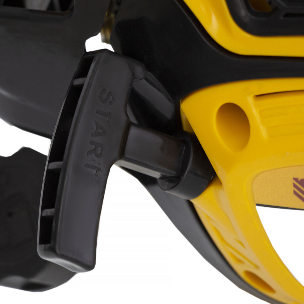 Триммер бензиновый DTL-52, 52 см3, неразъемная штанга, состоит из 2 частей Denzel (96265)