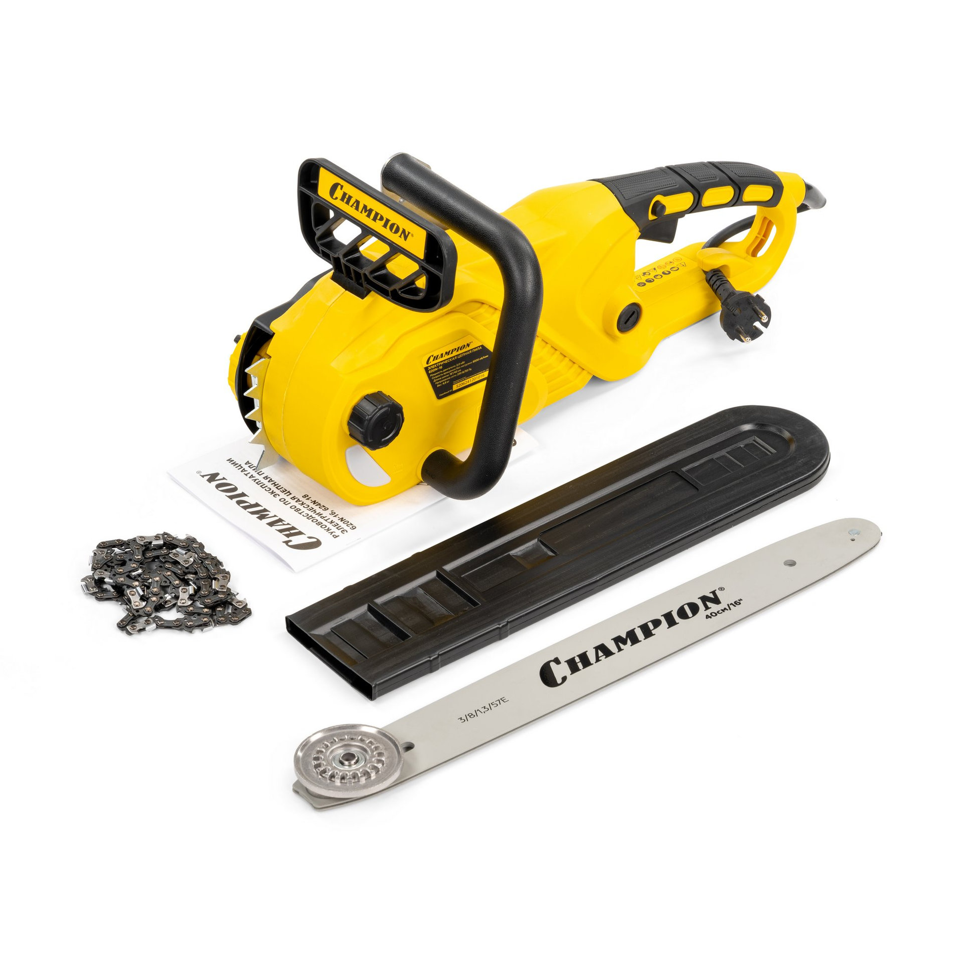 Электропила CHAMPION 620N-16 3/8-1,3-56 (2кВт 4,8кг) (620N-16)