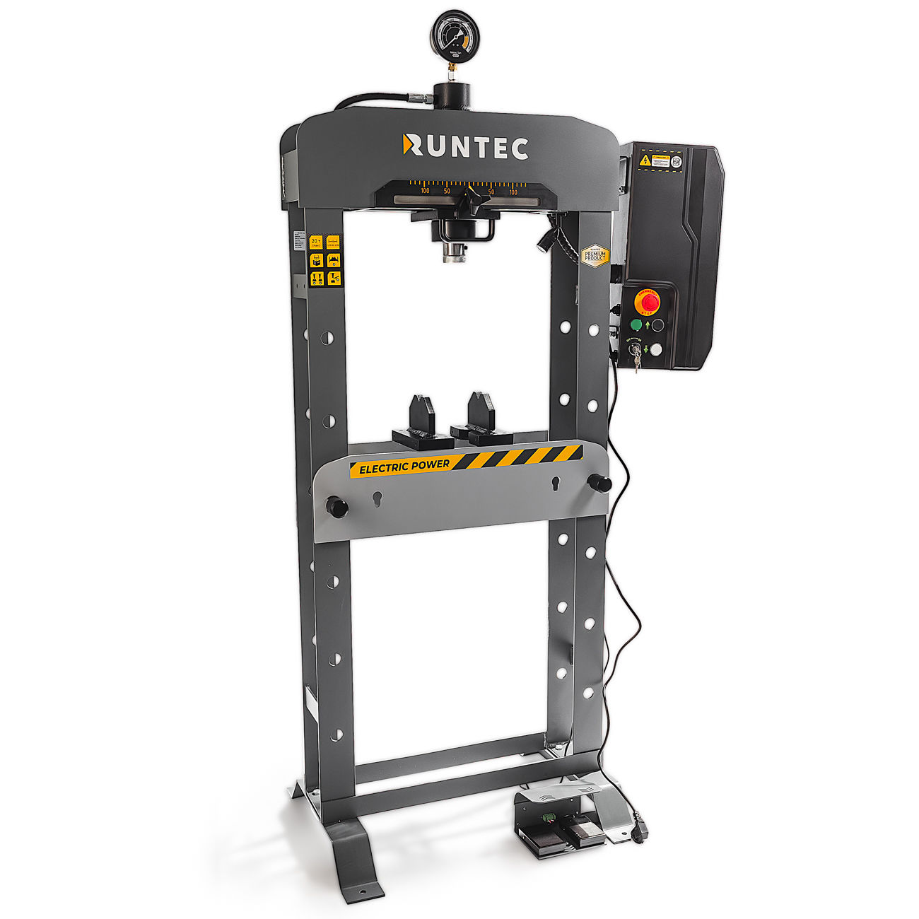 Пресс электрогидравлический профессиональный 20 т RUNTEC RT-SP-ET20S