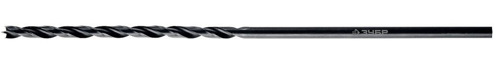 Сверло по дереву спиральное d 10 x 300/150 мм, М-образная заточка ЗУБР Профессионал 29421-300-10_z01