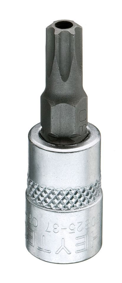 50825-37 Головка торцевая с вставкой-битой TORX с отверстием под штифт, 1/4, TT 15 x 37 мм (HE-50825371583)