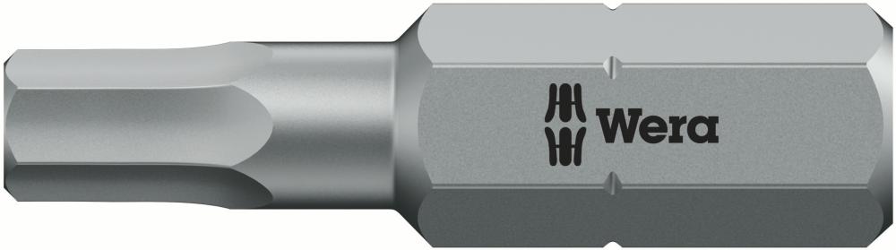 Бита с внешним шестигранником 7 x 25 мм 1/4 C6.3 Hex-Plus серия 840/1 Z Wera WE-056332