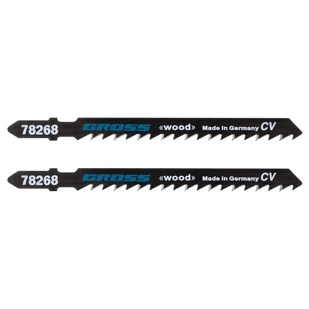 Полотна для электролобзика по дереву, 2 шт, ( 3104-T144D ) Gross