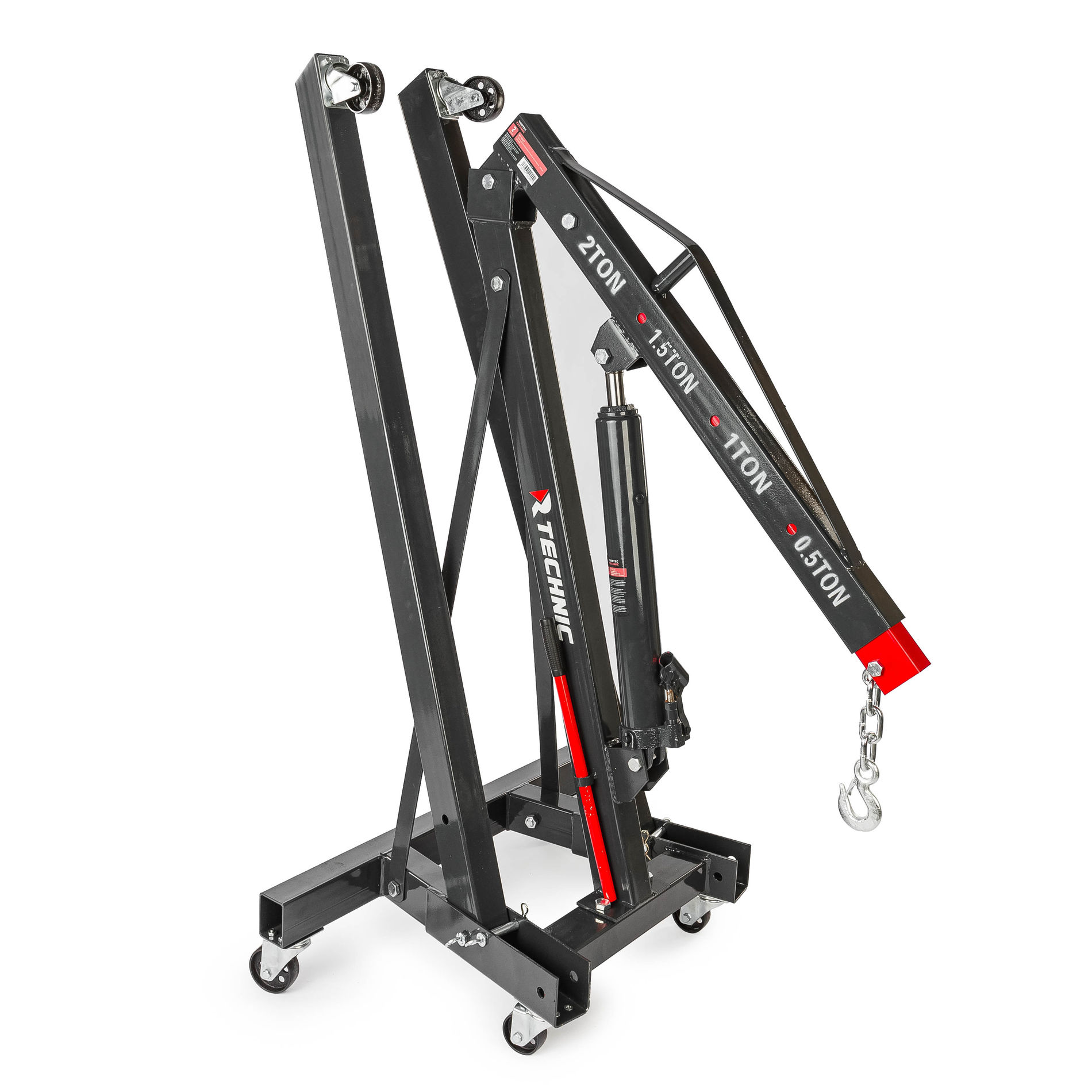 Кран гаражный профессиональный складной, 2000 кг TECHNIC RUNTEC RT-SK2T