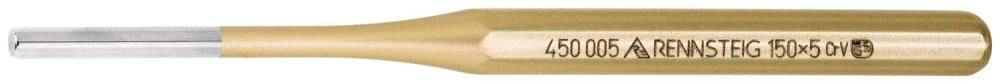 Standard Выколотка DIN 6450, O 10.0 мм, 12 x 150 мм, 8-гран. профиль, Cr-V, золотистая (RE-4500100)