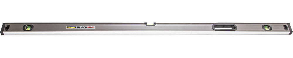 Уровень BLACKMAX, 1500 мм, коробчатый, усиленный профиль с ручками STAYER Professional 3475-150