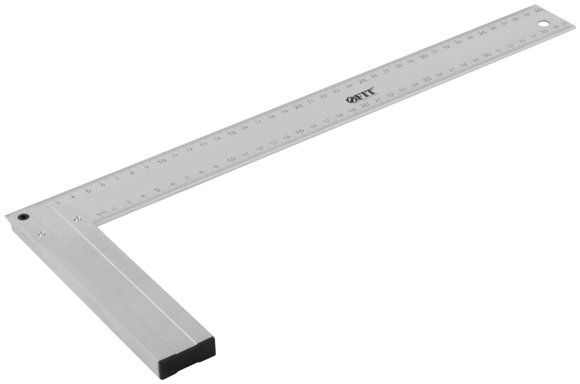 Угольник столярный литой алюминиевый Профи 400 мм (19554)