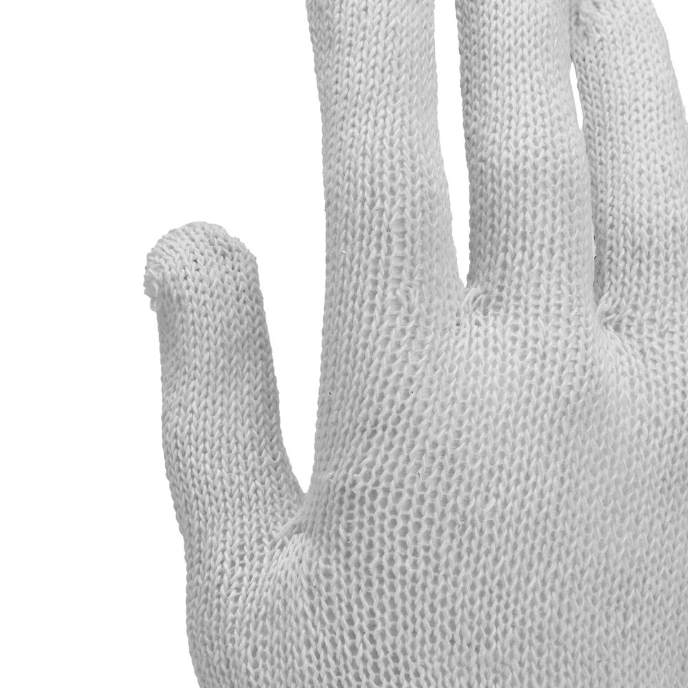 Перчатки х/б, ПВХ покрытие, Точка, 6 пар в упаковке, 7 класс (67717)