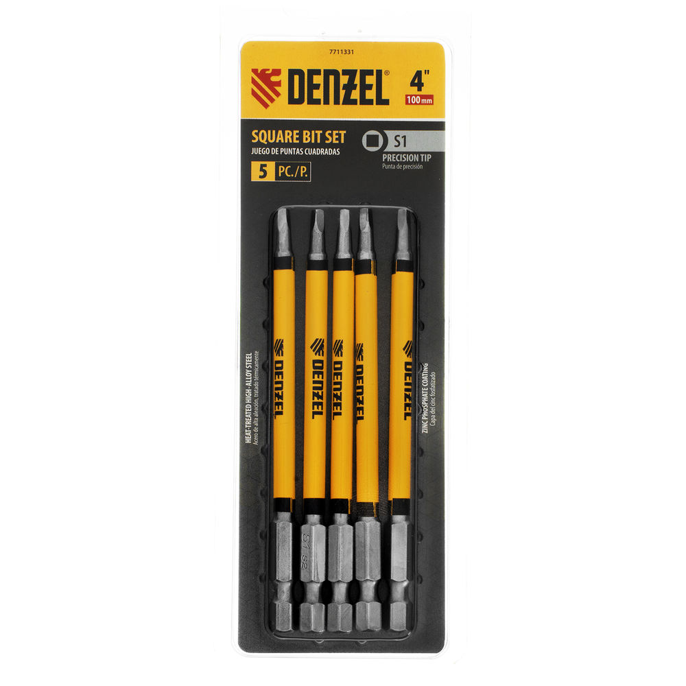 Бита S1x100 мм, 5 шт. Denzel (7711331)