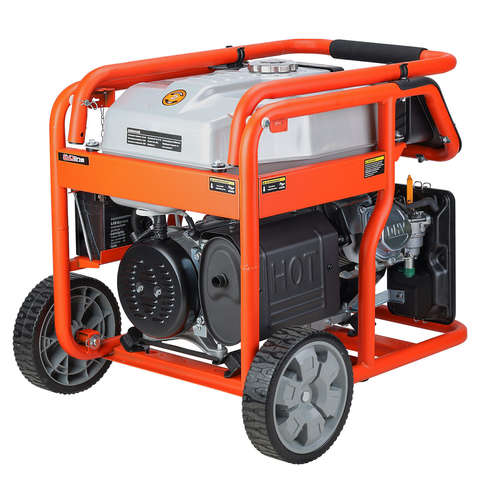 Генератор бензиновый EVOline KB 6000 E (произведено Zongshen)