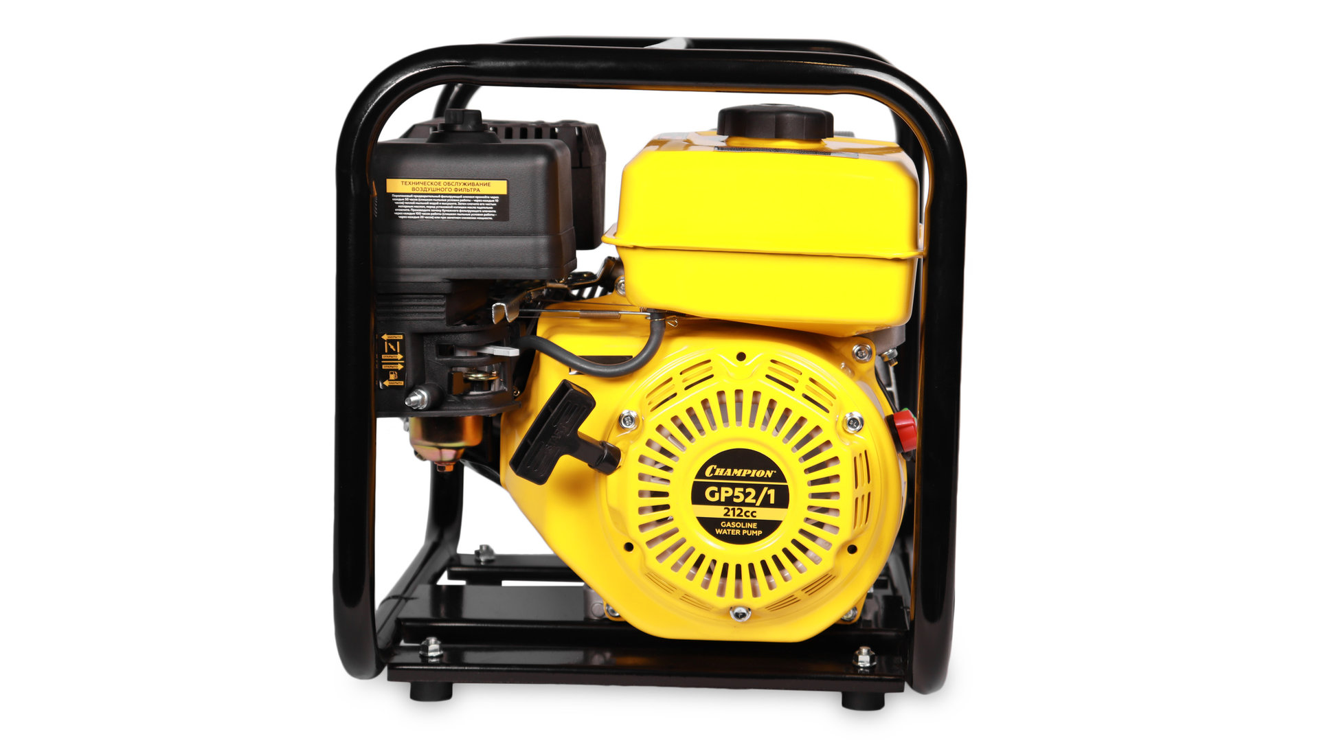 Мотопомпа CHAMPION GP52/1 (2 450л/мин 7/30м 7лс 3,6л 20кг ) (GP52/1)