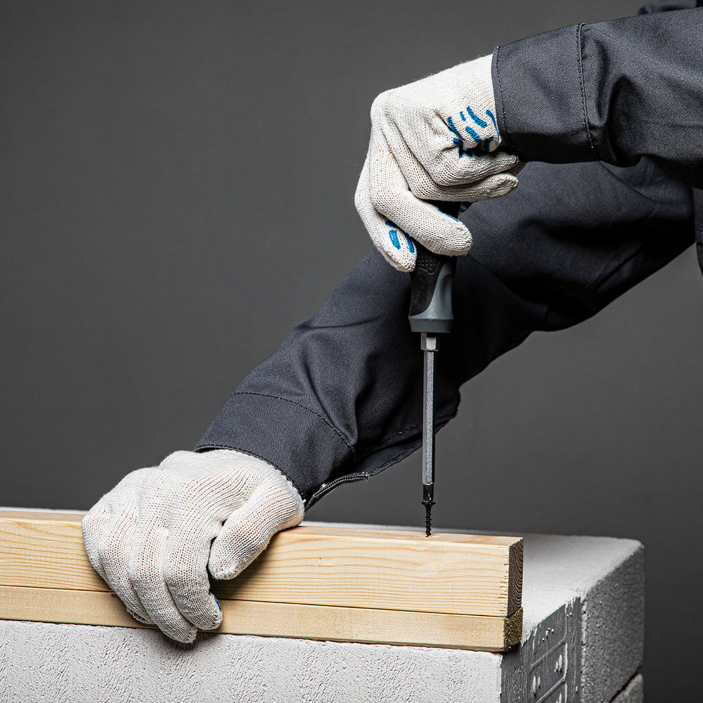 Перчатки х/б, ПВХ покрытие, Волна, 10 класс (67716)