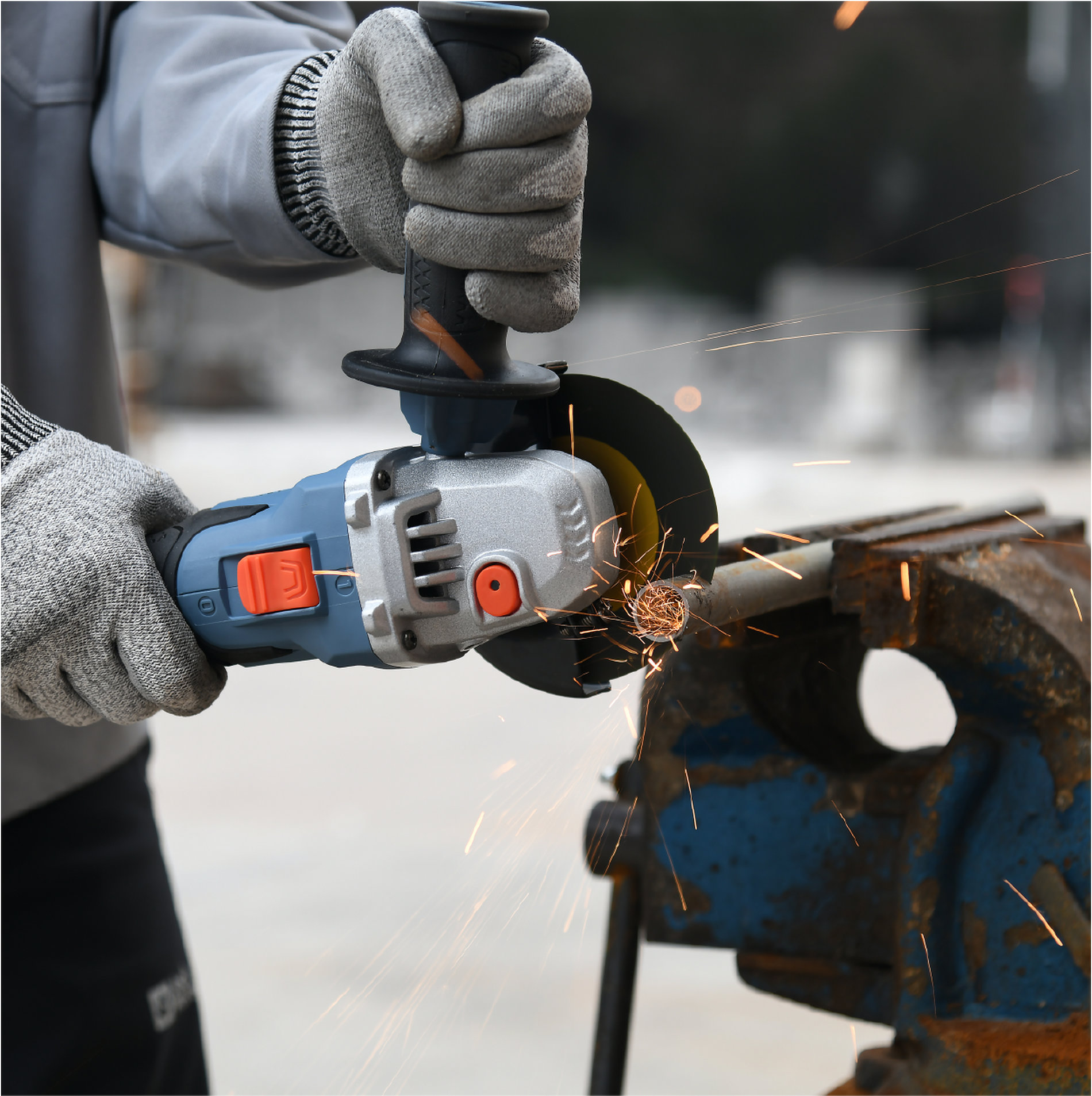 УШМ (болгарка), 125 мм, без АКБ и ЗУ X2 20В