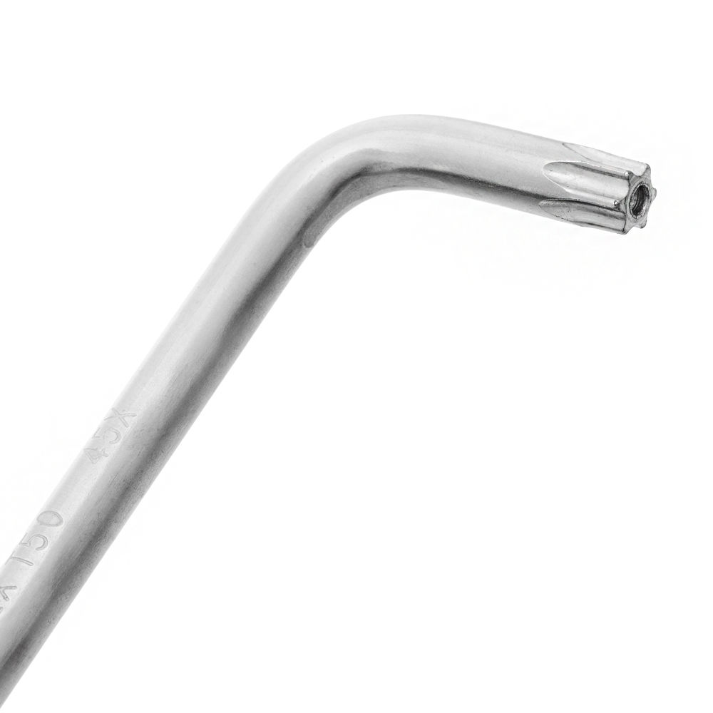 Набор ключей имбусовых Tamper-Torx , 9 шт: ТT10-ТT50.45x, закаленные, короткие, никель Сибртех