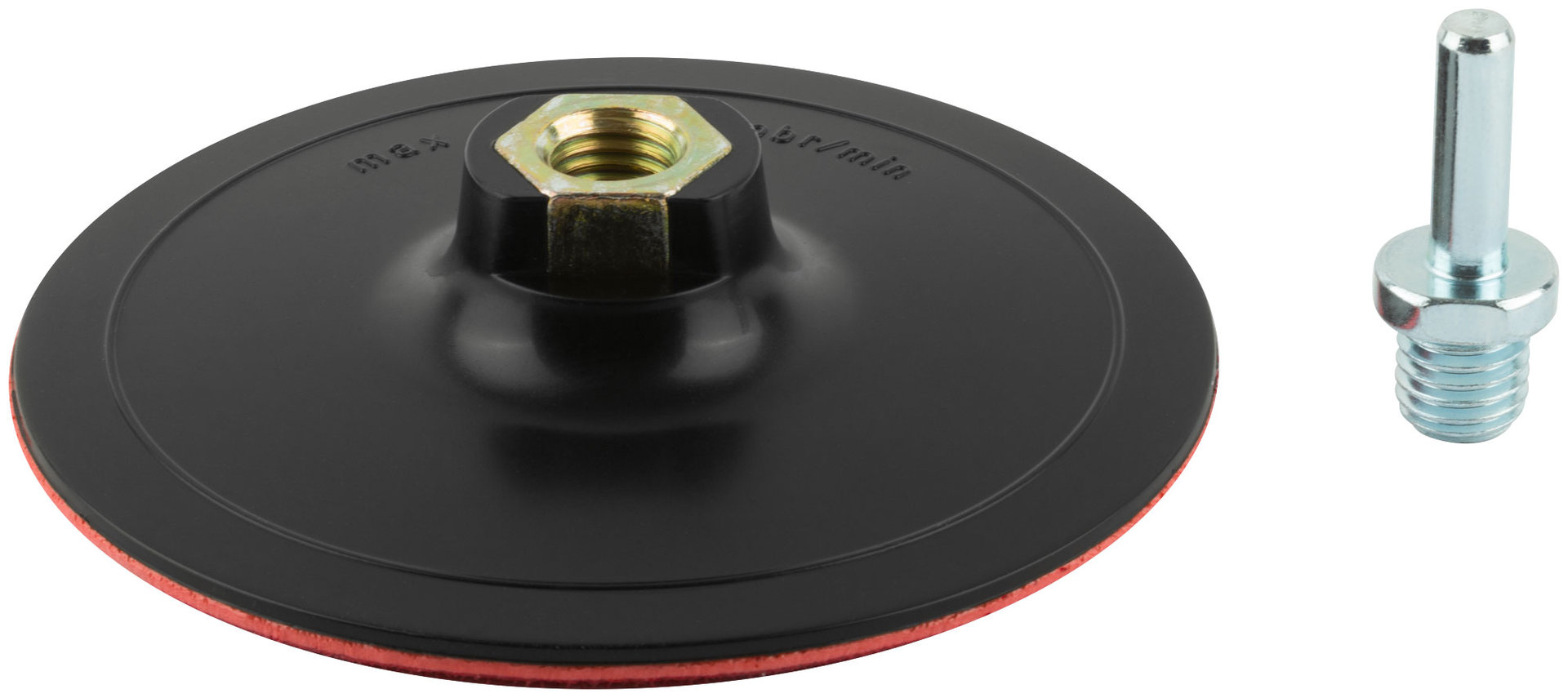 Насадка с липучкой для дрели и УШМ Cutop Profi, 125 мм твердая (85-574)