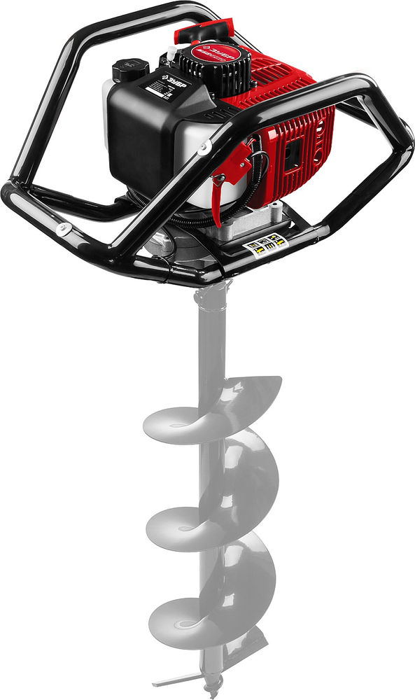 Мотобур (бензобур) d 60-250 мм 52 см? 2 оператора ЗУБР МБ2-250