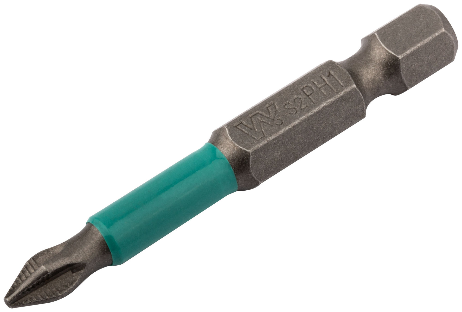 Биты WP, сталь S2, с насечкой, Профи, 50 мм PH1, 10 шт. (57576)